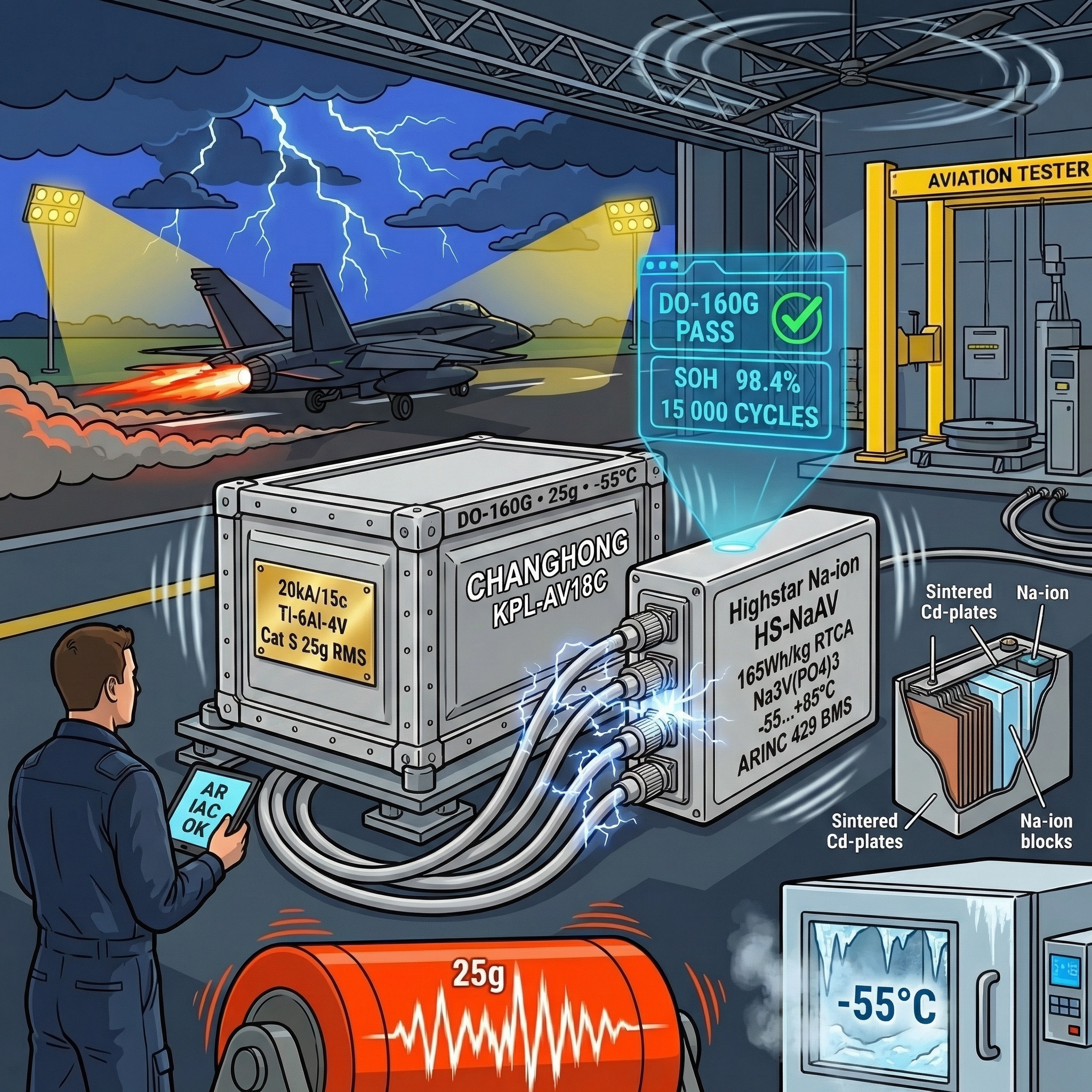 Авиационные Ni-Cd батареи: сертификация и монтаж для беспилотников и вертолетов